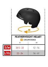 Shadow FeatherWeight In-Mold Big Boy V2 Helmet - Matte Black