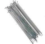 Crupi Parts Spoke/Nipples 1.8mm (15 Gauge) / Silver / 178mm Stainless Spoke 20/Pak