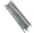 Crupi Parts Spoke/Nipples 1.8mm (15 Gauge) / Silver / 178mm Stainless Spoke 20/Pak