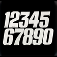 Tangent Front Plate Number (3")