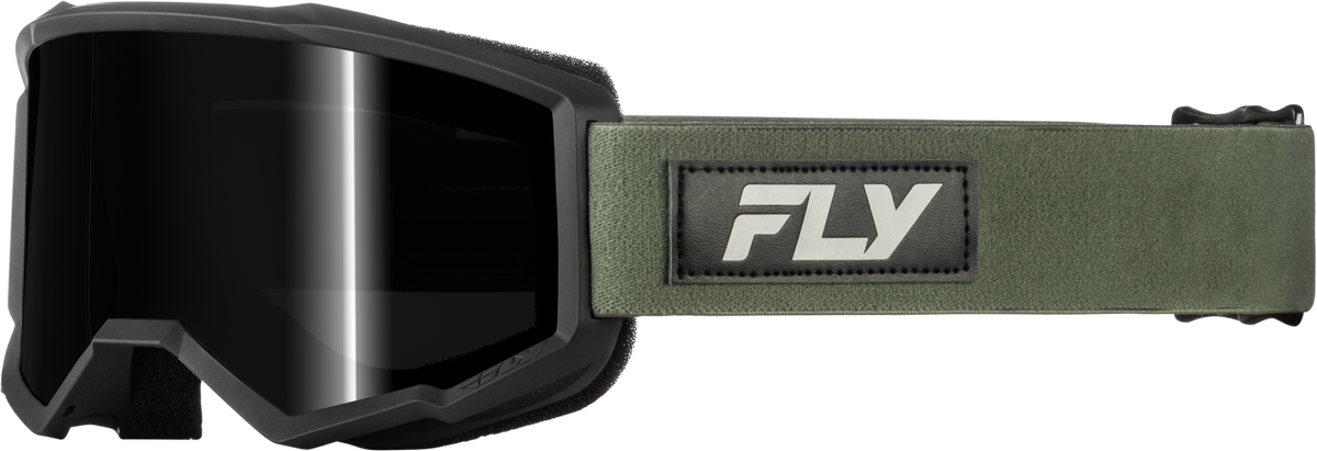 Fly Racing Focus Sand Goggles 2026 Green/Black