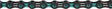 KMC DLC 11 Chain - 11-Speed 118 Links Black/Celeste