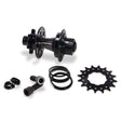 Answer BMX Disc Brake Hubs - 28h Expert Black, 36h Pro Black
