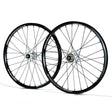 Answer BMX Expert Holeshot Wheelsets - 24 Black Rim White Hub
