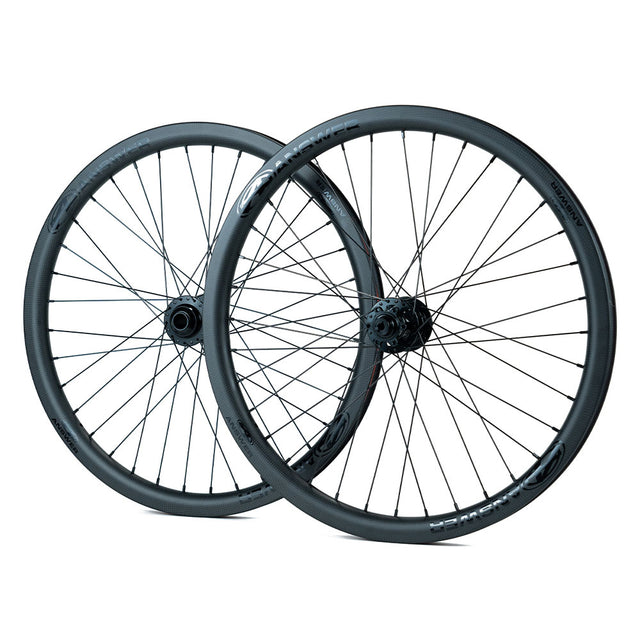 Answer BMX Pro Carbon 20mm Front w/ Disc Rear Wheelset - Pro 20, Pro 24, Pro Os20