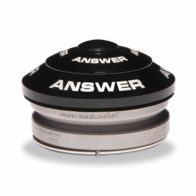 1-1/8 to 1″ Integrated Headset Reducer – Black