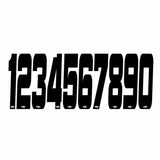 Number Plate Stickers – 10pack