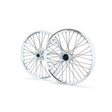 Answer BMX Pinnacle Pro V2 Wheelset - Pro 20 White, Pro 24 White
