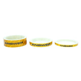 Carbon Spacer 3-Pack - 1 1 8 Spacers / Gold, 1 Spacers / Gold