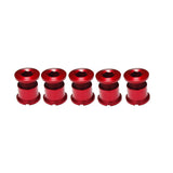 Chainring Bolts - Red