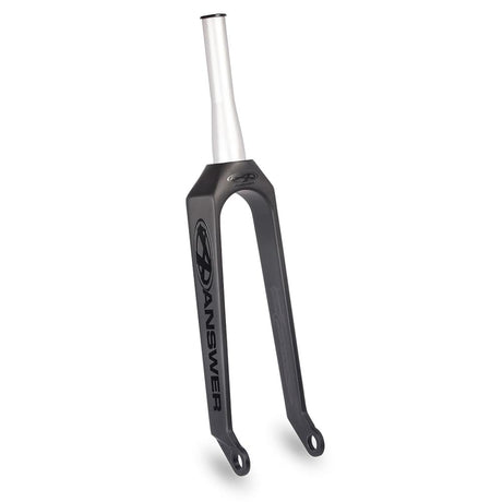 Answer Forks Pro 20" Taper 1-1/8"-1.5" w/20mm drop out / Matte Black Answer Dagger Pro Taper Carbon Forks