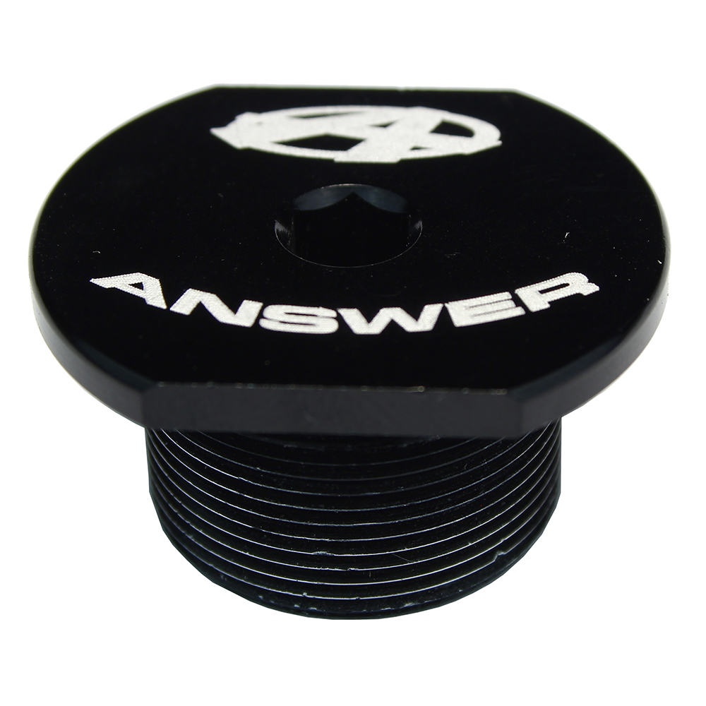 Dagger Top Cap - Black / 1 23x1mm, Black / 1 21x1 5mm, Black / 1 1 8 24x1 5mm