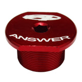 Dagger Top Cap - Red / 1 1 8 24x1 5mm, Red / 1 21x1 5mm, Red / 1 23x1mm