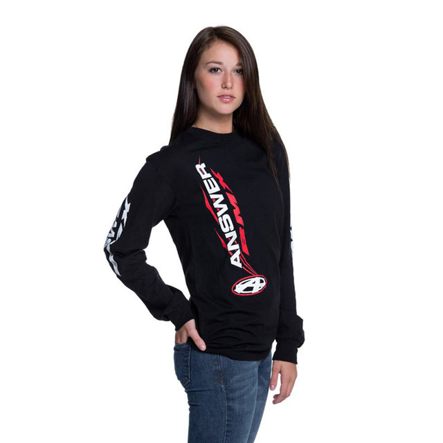Black Long-Sleeve T-Shirt - Adult Xl, Adult Large, Adult Medium, Adult Small