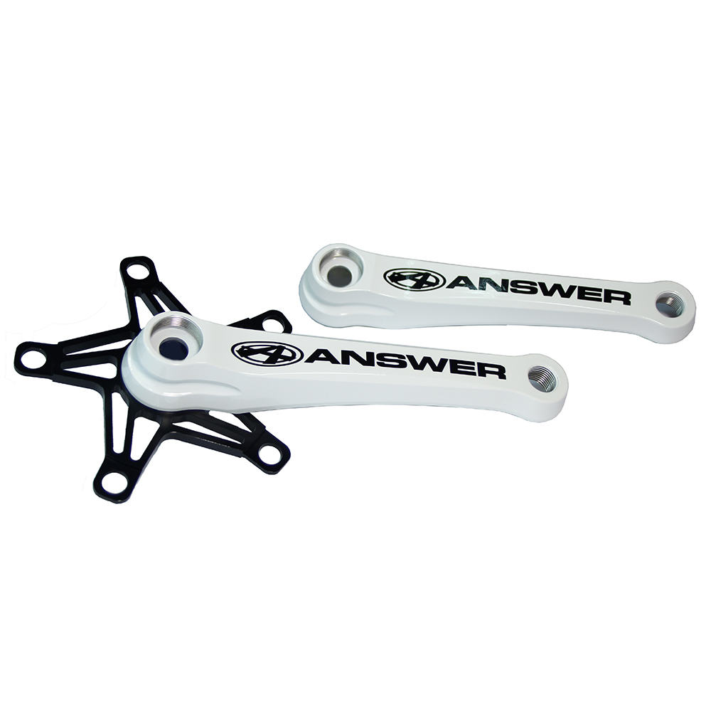 Alloy Mini Cranks - White / 155mm, White / 115mm, White / 140mm, White / 125mm, White / 120mm, White / 150mm, White / 130mm, White / 160mm, White / 145mm, White / 165mm, White / 135mm, White / 100mm, White / 105mm, White / 110mm