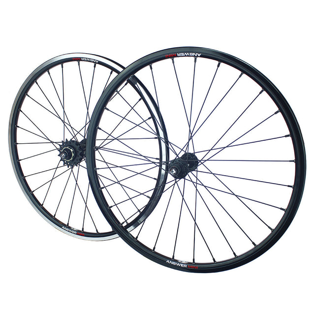 Answer BMX Mini Holeshot Wheelsets - 24 Black