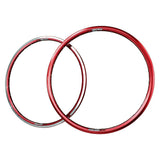 Answer BMX Alumilite Mini Rims - 20 Inch Rear / Red, 20 Inch Front / Red