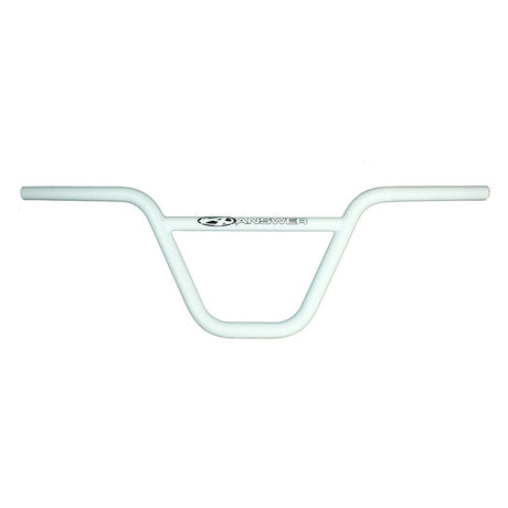 Pro Cro-Mo Flat Bars - White / 8 5 Inch, White / 8 Inch