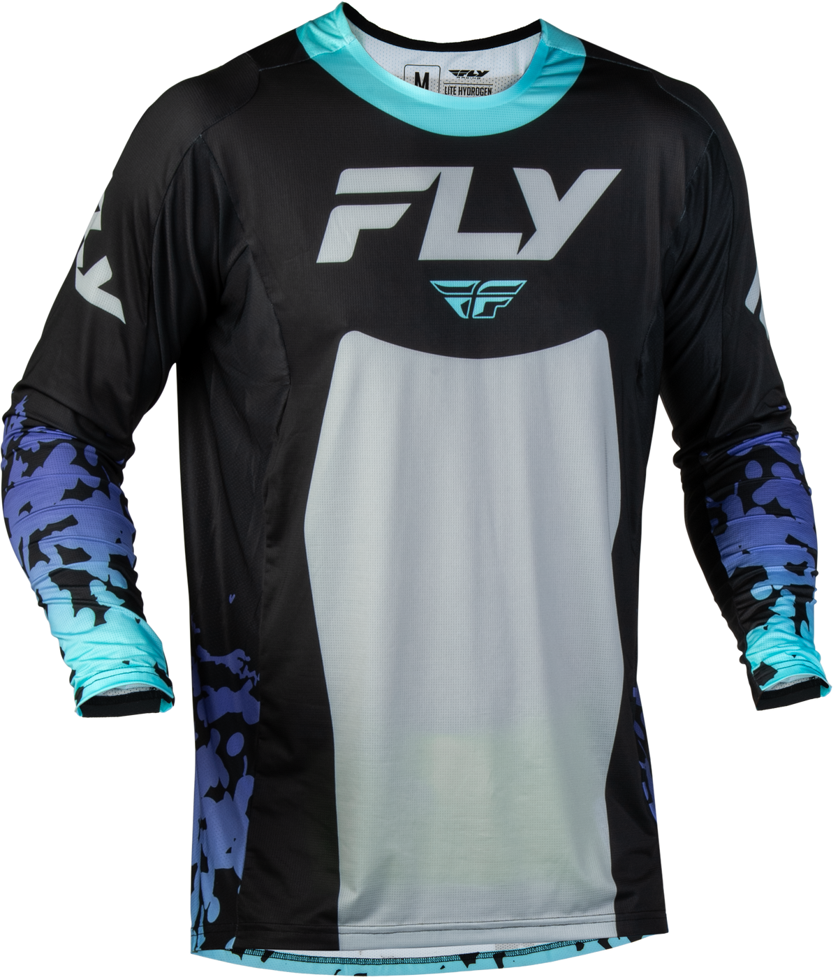 Fly Racing Youth Lite Flake Jersey 2027 Black/Grey/Multi