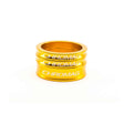 Chromag Spacer Kit Headset Spacer 1-1/8'' Height: Set Aluminum Gold Kit