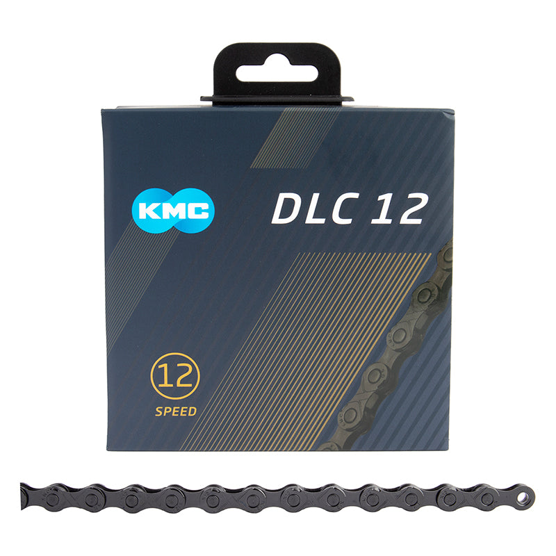 KMC DLC 12 Chain - 12-Speed 126 Links Black