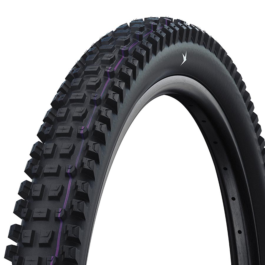 Schwalbe Albert Trail Pro Mountain Tire 29"x2.50 Folding Tubeless Ready Addix Ultra Soft Trail Pro - Radial 67TPI Black