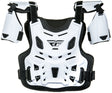 Fly Racing Youth CE Revel Offroad Roost Guard White