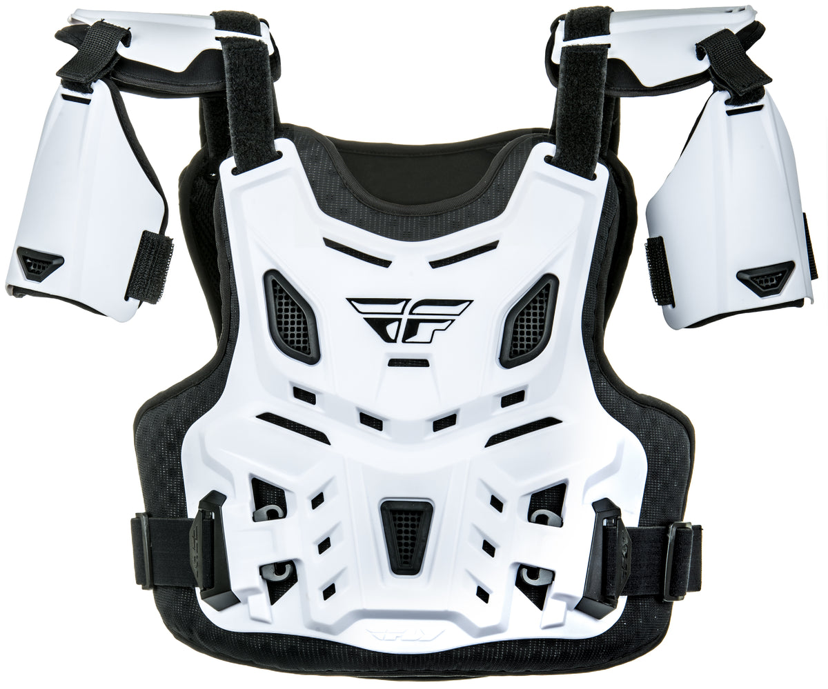 Fly Racing Youth CE Revel Offroad Roost Guard White