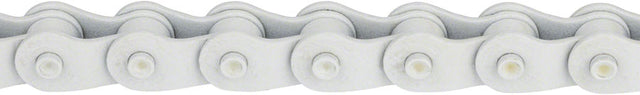 The Shadow Conspiracy Interlock V2 Chain - Single Speed 1/2" x 1/8" 98 Links Half Link Chain White