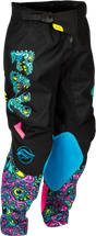 Fly Racing Kinetic Mutant Youth Pants 2026 Black/Multi Color