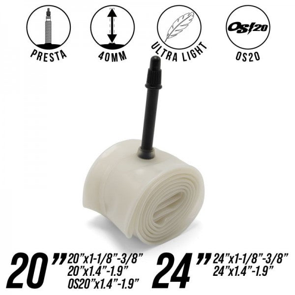 BLUETECH ULTRA LIGHT TUBES PRESTA VALVE 40MM
