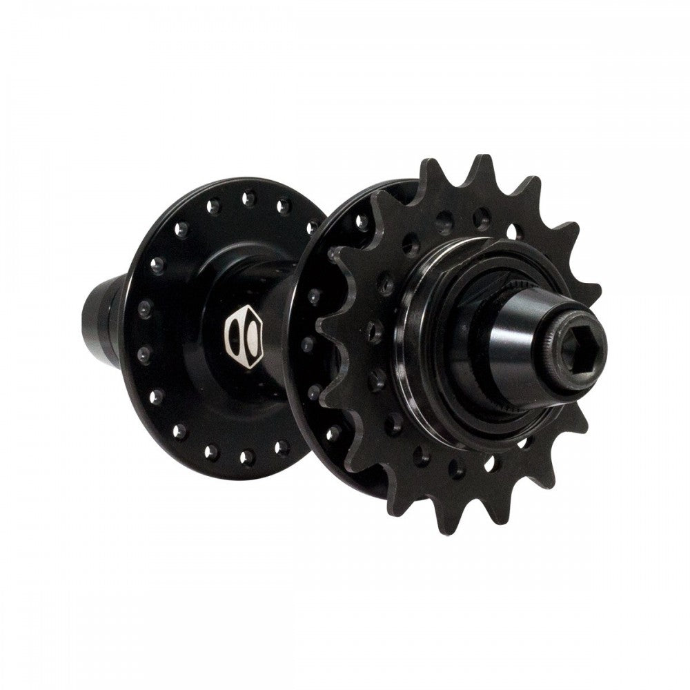 Box Three Pro Disc Rear 10mm 36h Hub Black