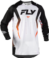 Fly Racing Evolution DST Bolt Jersey 2027 White/Black/Orange