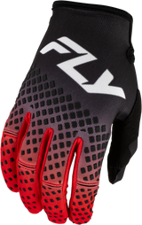 Fly Racing Kinetic Fade Gloves 2027 Black/Red/White