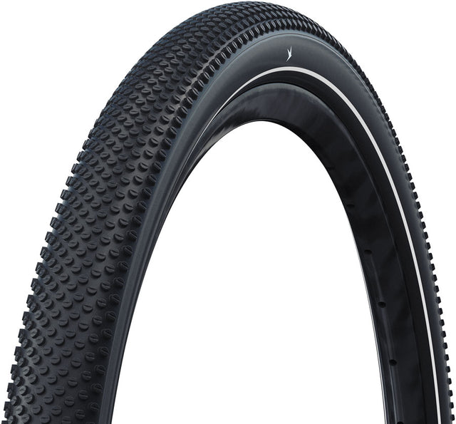 Schwalbe G-One Allround Tire - 700 x 40 Tubeless Folding BLK/Reflex Performance RaceGuard Addix Green E-25