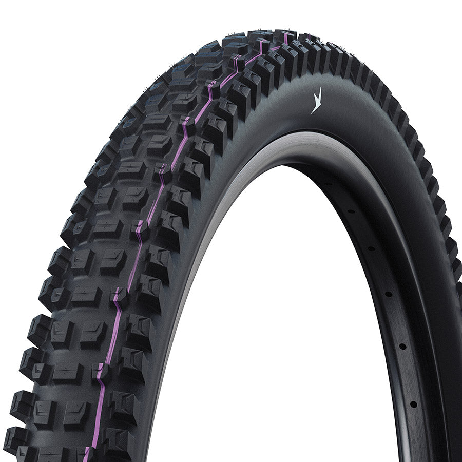 Schwalbe Albert Tire - 29 x 2.50 Tubeless Folding BLK Evolution Line Trail Pro Addix Ultra Soft Radial E-50