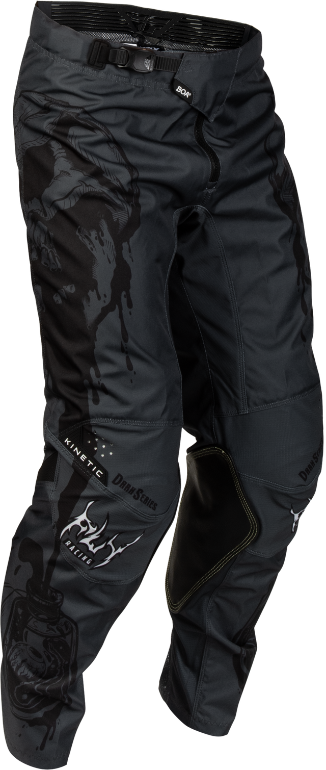Fly Racing Kinetic Dark Series Pants 2027 Grey/Black