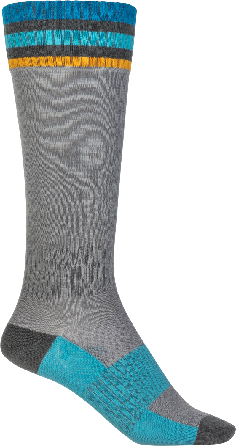 Fly Racing MX Thin Socks Grey