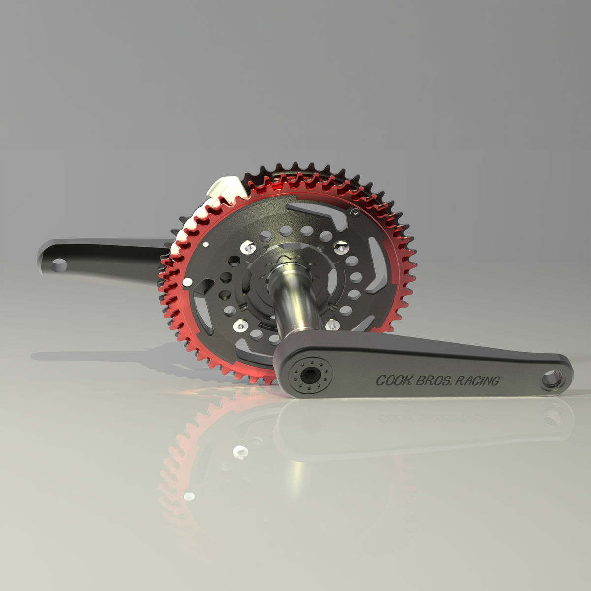 Cook Bros Racing Allshot Spiral Chainring
