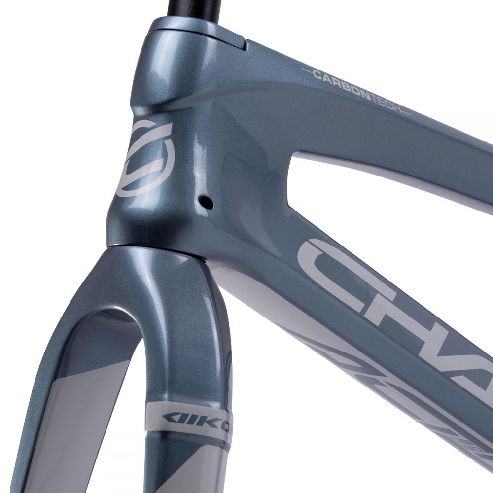 CHASE ACT2.0 BLUE DRAGONFLY / SILVER FRAME & FORK KIT