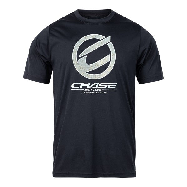 Chase Bicycles Round Icon Black/Sand T-Shirt