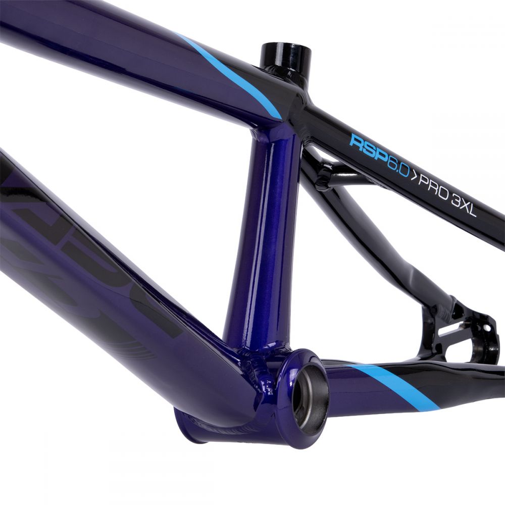 CHASE RSP6.0 PURPLE / BLACK / CYAN FRAME & FORK KIT