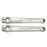 Cook Bros Racing Chromo "Dogbone" Crankset