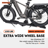 Cravot CyberRack E1 Hitch Bike Rack - 1 eBike