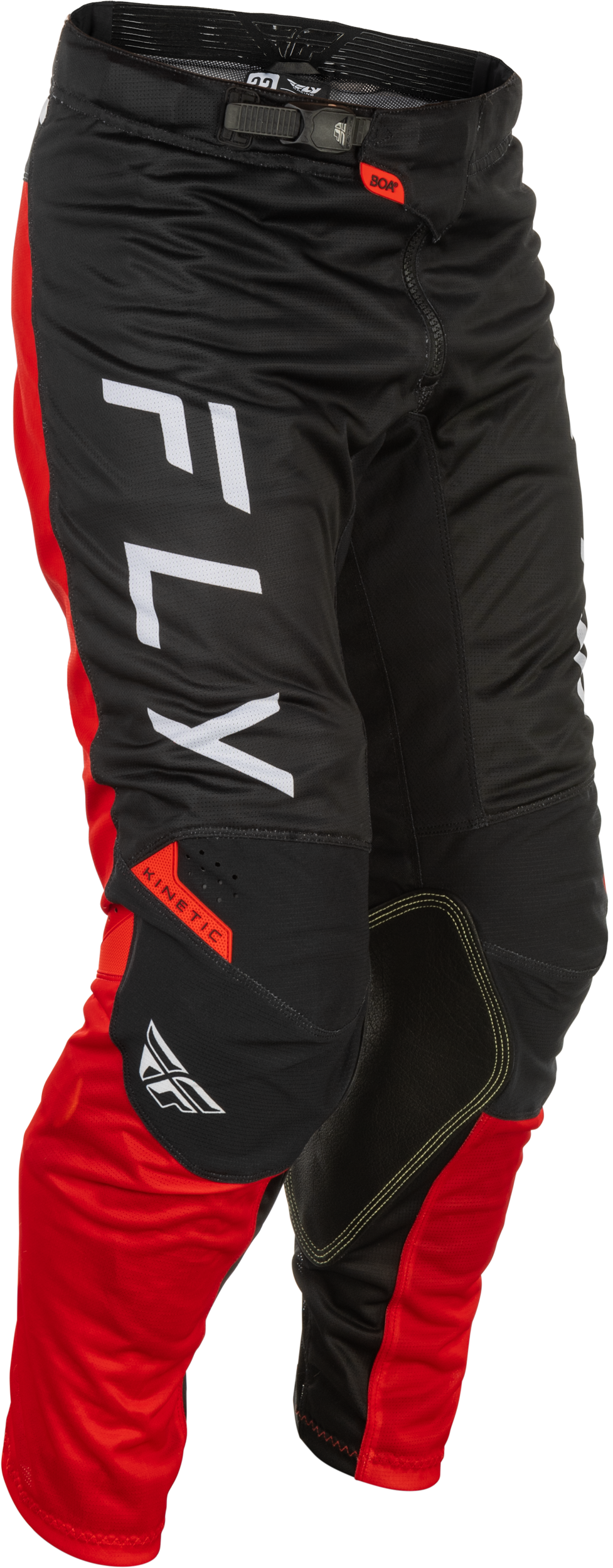 Fly Racing Kinetic Mesh Center Pants 2025.5 Black/White/Red