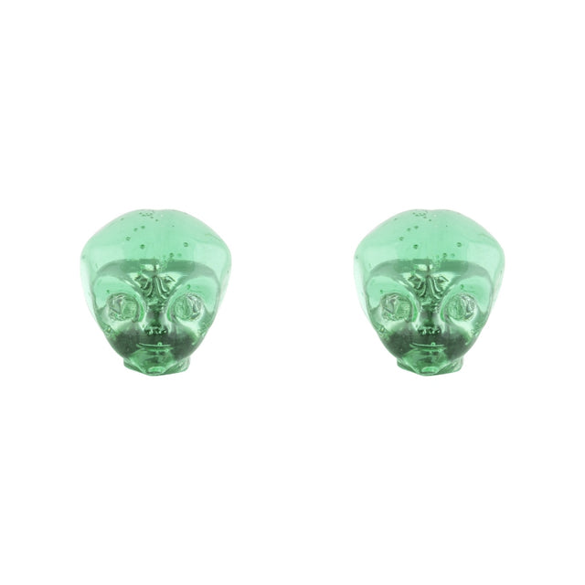 Alienation E.T. Valve Caps Alien Head Green SV