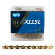 KMC X11SL Super Light Chain - 11-Speed 116 Links Gold