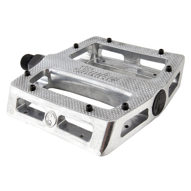 The shadow conspiracy Metal Pedal 9/16` Loose Ball Silver Extra Pins Alloy 105x100mm