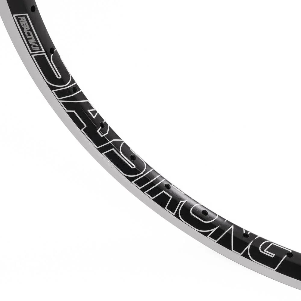 Ss Strong Rim Logo Stay Strong Reactiv 2 Race Rim Rear 36h - Black – Time 2 Shine