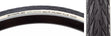Schwalbe Delta Cruiser Plus Tire - 26 x 1-3/8 Clincher Wire Whitewall/Reflective Active Line PunctureGuard Green Compound E-25